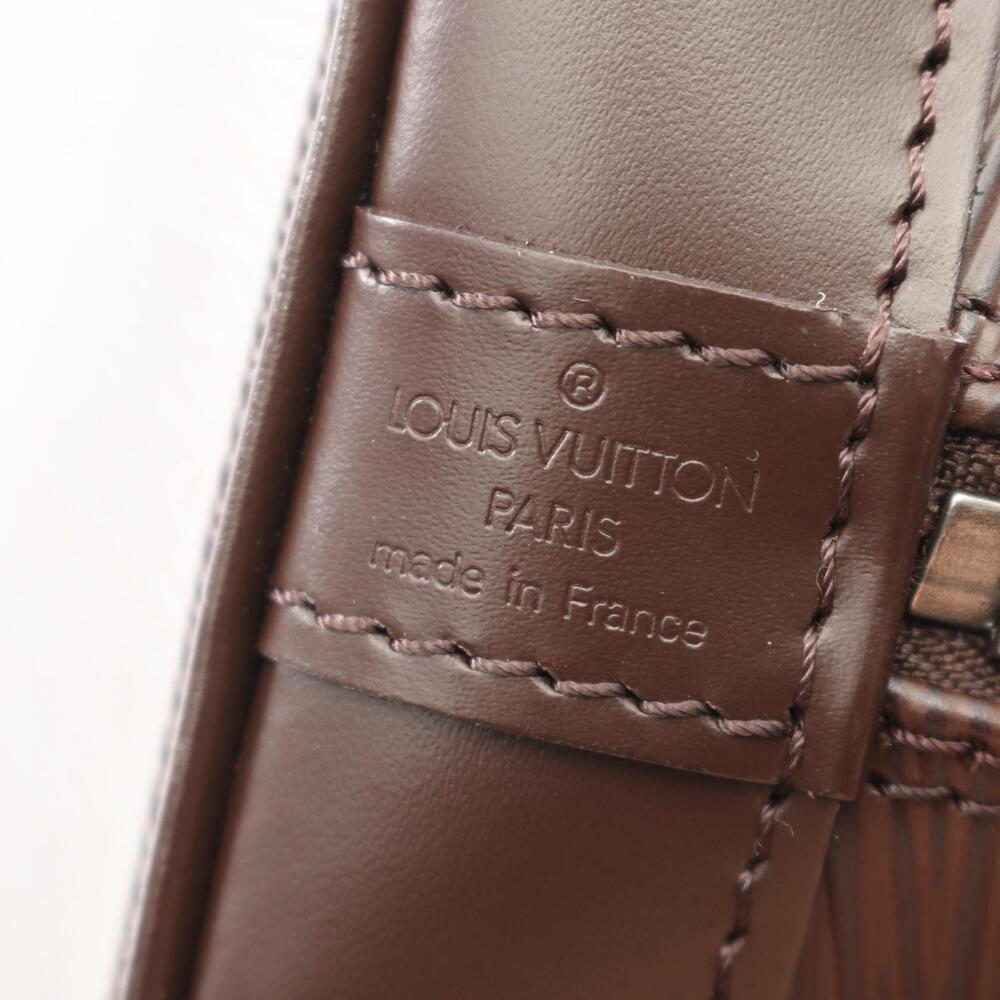Louis Vuitton Alma Epi Mocha Handbag Leather Brown - Picture 4 of 8